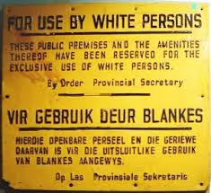 Sign at District Six Museum